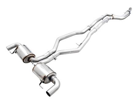 AWE Tuning - AWE 2019+ BMW M340i (G20) Non-Resonated Touring Edition Exhaust (Use OE Tips)