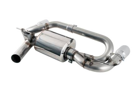 AWE Tuning - AWE BMW F22 M235i / M240i Touring Edition Axle-Back Exhaust - Diamond Black Tips (90mm)