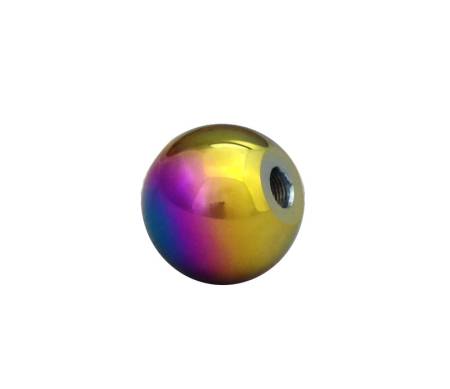 Torque Solution - Torque Solution Billet Shift Knob (Neo Chrome): Universal 10x1.25