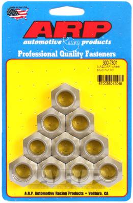 ARP - ARP 5/8-18 NASCAR wheel stud nut kit 300-7801