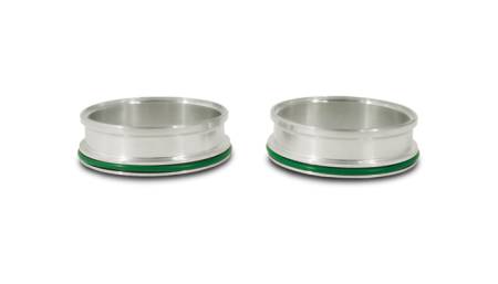 Vibrant Performance - Vibrant Performance HD Aluminum Weld Ferrules w/ O-Rings for 2in OD Tubing - Sold in Pairs