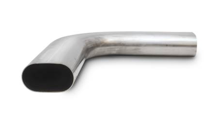 Vibrant Performance - Vibrant Performance 3.5in Oval (Nominal Size) T304 SS 90 deg Mandrel Bend 6in x 6in leg lengths