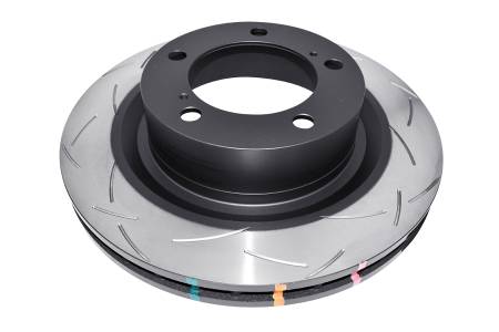 DBA (Disc Brakes Australia) - DBA 08-10 Toyota Sequoia/07-10 Tundra 2WD/4WD Front Slotted 4000 Series Rotor