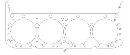 Cometic Gasket - Cometic Chevrolet Gen-1 Small Block V8 .030" MLS Cylinder Head Gasket 4.165" Bore 18/23 Degree Head Valve Pocketed Bore Steam Holes