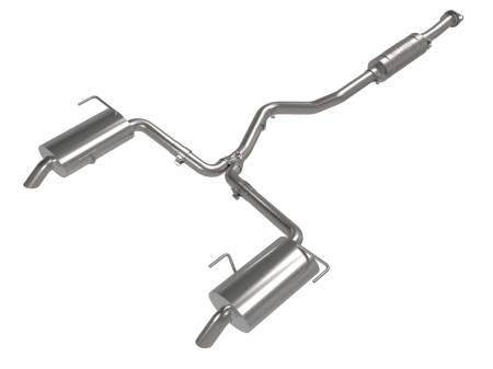 aFe Power (Advanced FLOW Engineering) - aFe Subaru Outback 20-23 H4-2.4L Takeda 2-1/2 IN to 2-1/4 IN 304 Stainless Steel Cat-Back Exhaust