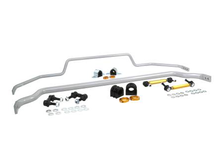 Whiteline - Whiteline 09-17 Nissan GT-R (Premium) / 12-16 GT-R Black Edition Front and Rear Swaybar Kit