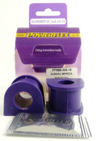 Powerflex USA - Powerflex Subaru Legacy / Impreza Turbo, WRX, Sti Rear Sway Bar To Chassis Bushing - 19 mm (Street)