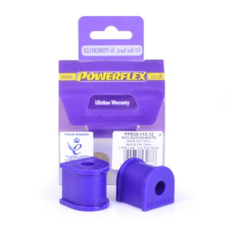 Powerflex USA - Powerflex Mazda Miata Rear Sway Bar Bushing - 12 mm Sport Suspension (Street)