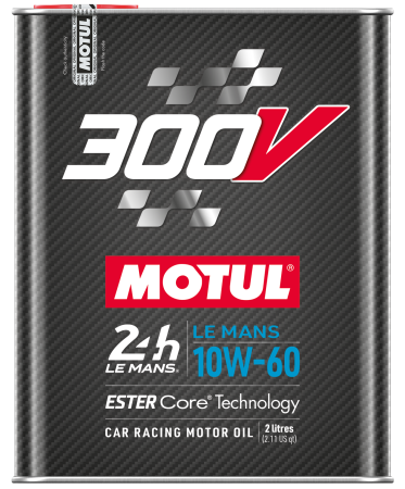 Motul - Motul 2L Synthetic-ester Racing Oil 300V Le Mans 10W60 10x2L - Case of 10