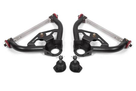 BMR Suspension - BMR 78-87 G-Body Non-Adj. Upper A-Arms (Polyurethane) - Black Hammertone