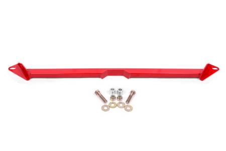 BMR Suspension - BMR 15-17 S550 Mustang Front 2-Point Subframe Chassis Brace - Red