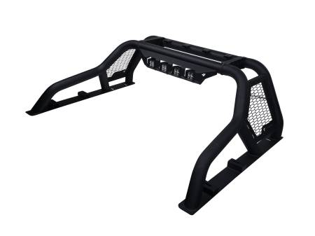 Armordillo - Armordillo CR1 Chase Rack W/LED Shroud For Mid Size Trucks