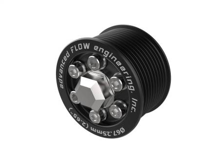 aFe Power (Advanced FLOW Engineering) - aFe 15-23 Dodge Challenger / 15-23 Dodge Charger SRT Hellcat 2.65in Supercharger Power Pulley Kit