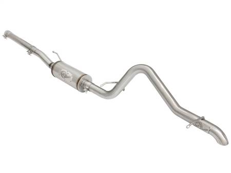 aFe Power (Advanced FLOW Engineering) - aFe MACHForce XP 2.5in SS-409 Cat-Back Exhaust 07-16 Jeep Wrangler (JK) V6-3.6L/3.8L (2-4 Door)