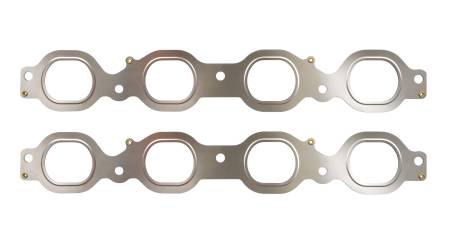Cometic Gasket - Cometic Chevrolet L82/L83/L84/L86/L87/L8B/L8T/LT1/LT4/LT5 Gen-5 Small Block V8 .021" MLS Exhaust Manifold Gasket Set