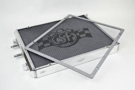 CSF Radiators - CSF 2014+ BMW M3/M4 (F8X) Front Mount Heat Exchanger w/Rock Guard