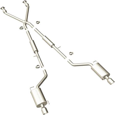 MagnaFlow Exhaust Products - MagnaFlow SYS Cat-Back 07-08 Infiniti G35 Sedan