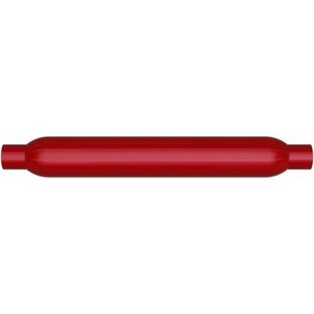 MagnaFlow Exhaust Products - MagnaFlow Muffler Red Pack Series Glasspack 3.5in Rd 18in Body Length 2.25in/2.25in Inlet/Outlet