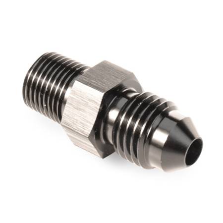 Snow Performance - Snow Performance 1/8in NPT To 4AN Straight Water Fitting (Black)