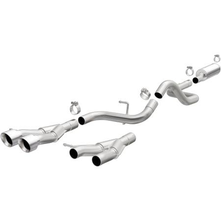 MagnaFlow Exhaust Products - MagnaFlow Cat-Back 2013-2017 Hyundai Veloster L4 Turbo 2.25in SS Street Series 4in Polished Tips