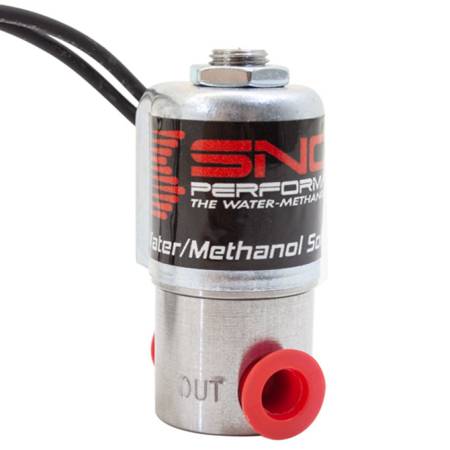 Snow Performance - Snow Performance Hi-Flow Water Solenoid Upgd. 4AN Fittings (Systems w/ 4AN SS Braid Line)