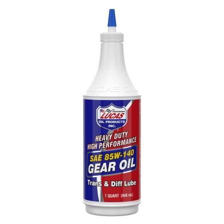 Lucas Oil - Lucas Gear Oil - Heavy Duty - 85W140 - Conventional - 1 qt - Each