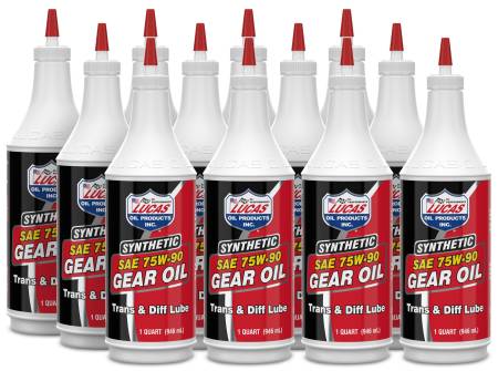 Lucas Oil - Lucas 75w90 Trans/Diff Lube Case/12