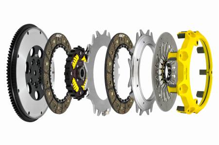 ACT (Advanced Clutch) - ACT EVO 8/9 5-Speed Only Mod Twin XT Street Kit Sprung Mono-Drive Hub Torque Capacity 875ft/lbs