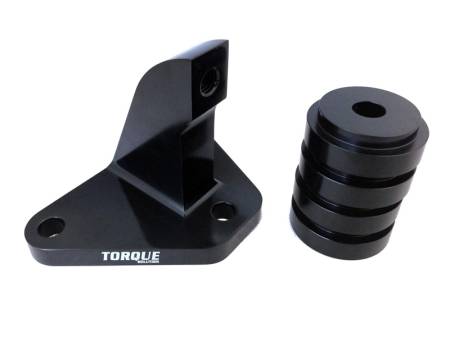 Torque Solution - Torque Solution Mustache Bar Eliminator w/ Solid Bushings: 01-06 Mitsubishi Evolution 7/8/9