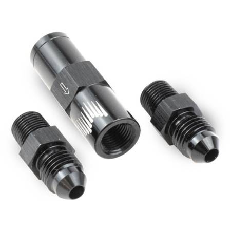 Snow Performance - Snow Performance High Flow 4AN Water Check Valve Fittings (For 4AN SS Braided Line Kit)