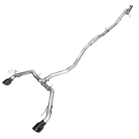 AWE Tuning - AWE 22+ Honda Civic Si/Acura Integra Track Edition Catback Exhaust - Dual Diamond Black Tips