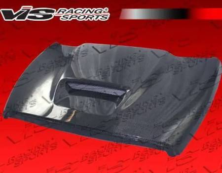 VIS Racing - VIS Racing Carbon Fiber Hood SRT Style for Dodge Ram 2DR & 4DR 94-01
