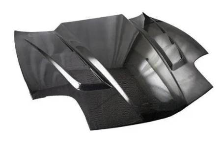 VIS Racing - VIS Racing Carbon Fiber Hood SCV Style for Chevrolet Corvette 2DR 97-04