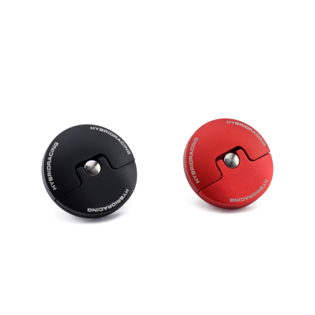 Hybrid Racing - Hybrid Racing V2 Slim Oil Cap (Honda & Acura) Red