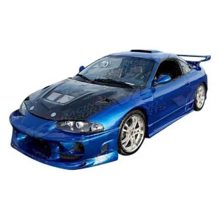 VIS Racing - VIS Racing Carbon Fiber Hood EVO Style for Mitsubishi Eclipse 2DR 95-99