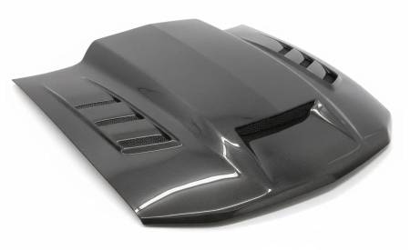 VIS Racing - VIS Racing Carbon Fiber Hood Terminator Style for Ford MUSTANG 2DR 10-12
