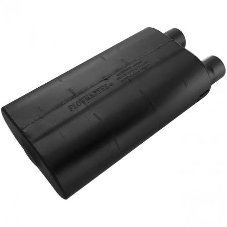 Flowmaster - Flowmaster Universal 80 Series Muffler - 2.50 Offset In / 2.50 Same Side Out