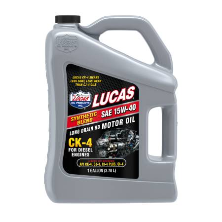 Lucas Oil - Lucas Motor Oil - Magnum CK4 Diesel Oil - 15W40 - Conventional - 1 gal - Each