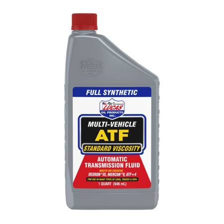 Lucas Oil - Lucas Transmission Fluid - Multi-Vehicle - ATF - Conventional - 1 qt - Each