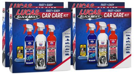 Lucas Oil - Lucas Slick Mist Detailing Kit Case 4 Kits