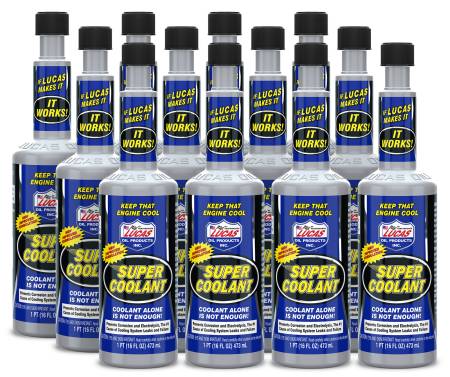 Lucas Oil - Lucas Super Coolant Radiator Additive 12x16oz