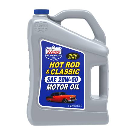 Lucas Oil - Lucas 20w50 Petroleum Oil 5Qt Jug