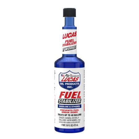 Lucas Oil - Lucas Fuel Additive - Fuel Stabilizer - 15.00 oz - Gas - Each