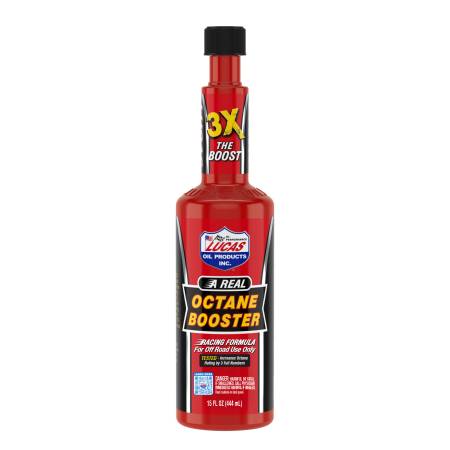 Lucas Oil - Lucas Fuel Additive - Octane Booster - 15.00 oz - Gas - Each