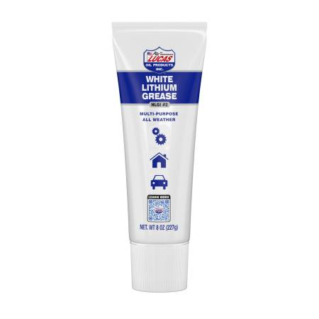 Lucas Oil - Lucas Grease - White Lithium - Conventional - 8 oz tube - Each