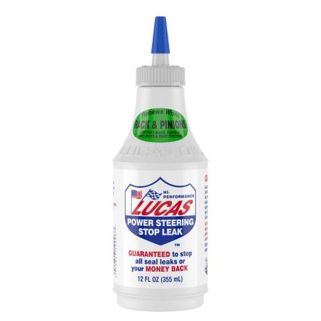 Lucas Oil - Lucas Power Steering Fluid - Stop Leak - 12.00 oz - Each