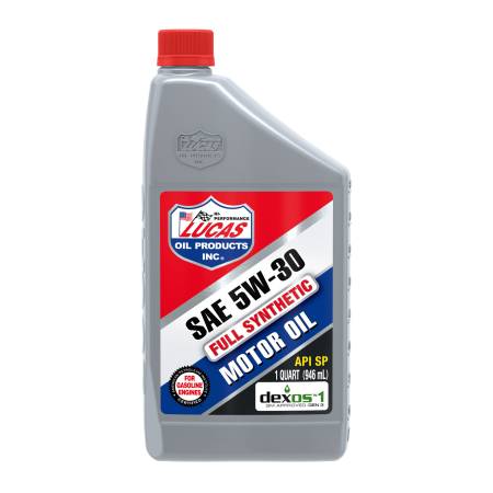 Lucas Oil - Lucas Motor Oil - 5W30 - Synthetic - 1 qt - Each