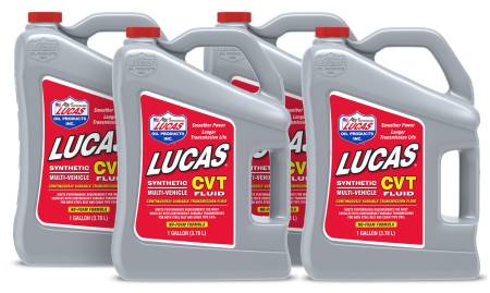 Lucas Oil - Lucas Transmission Fluid - Multi-Vehicle - CVT - Conventional - 1 gal - Set of 4