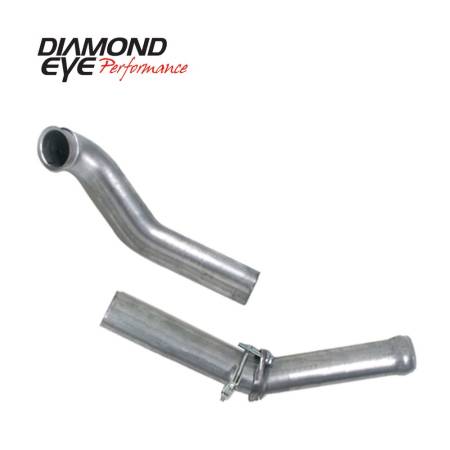 Diamond Eye Performance - Diamond Eye Turbocharger Down Pipe, 1994-1997.5 Ford 7.3L Powerstroke F250/F350 (All Cab And Bed Lengths)-Performanc