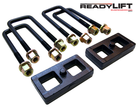 ReadyLIFT Suspension - ReadyLIFT 1995-18 TOYOTA TUNDRA/TACOMA 1" Rear Block Kit